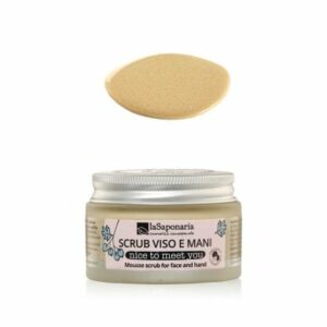 WONDER POP NICE TO MEET YOU SCRUB MOUSSE VISO&MANI | LA SAPONARIA
