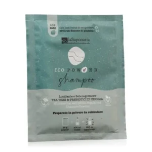 ECOPOWDER SHAMPOO IN POLVERE LUCIDANTE E SEBOREGOLATORE | LA SAPONARIA