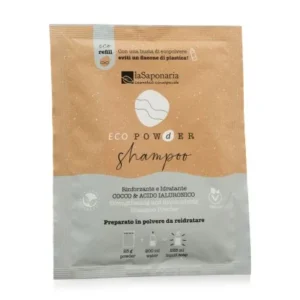 ECOPOWDER SHAMPOO IN POLVERE RINFORZANTE E IDRATANTE | LA SAPONARIA