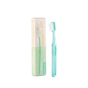 BIO&SMILE SPAZZOLINO BIMBI IN FIBRA VEGETALE COLOR VERDE | LA SAPONARIA
