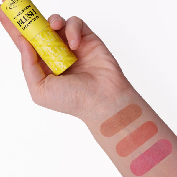 PRANA BLOOM EDIZIONE LIMITATA • BLUSH CREAMY STICK 02 | PUROBIO COSMETICS - immagine 3
