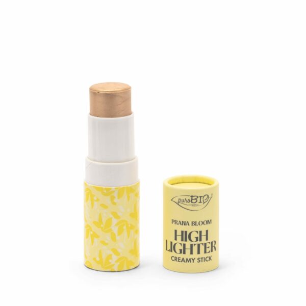 PRANA BLOOM EDIZIONE LIMITATA • HIGHLIGHTER CREAMY STICK | PUROBIO COSMETICS