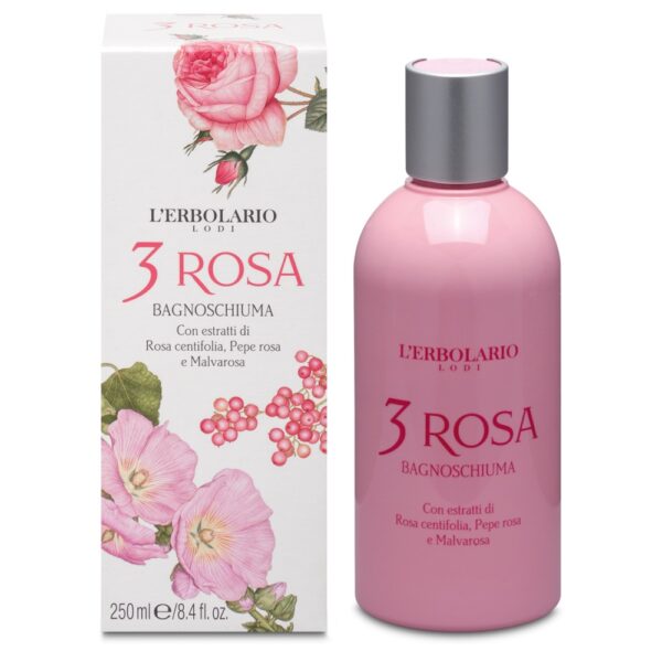 3 ROSA • BAGNOSCHIUMA | L’ERBOLARIO
