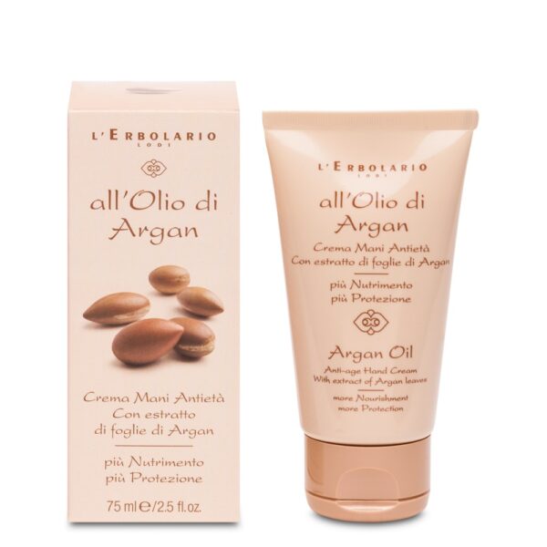 LINEA ALL'OLIO DI ARGAN • CREMA MANI ANTIETÀ | L'ERBOLARIO