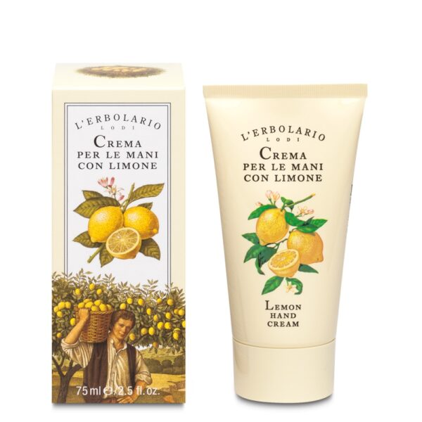 LINEA MANI • CREMA PER LE MANI CON LIMONE  | L'ERBOLARIO
