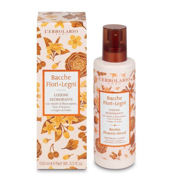 BACCHE FIORI LEGNI • LOZIONE DEODORANTE | L'ERBOLARIO
