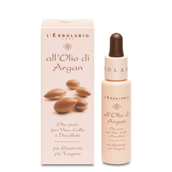 LINEA ALL'OLIO DI ARGAN • OLIO VISO, COLLO E DECOLLETÉ | L'ERBOLARIO