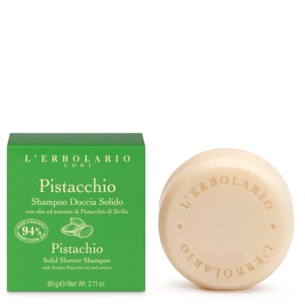 PISTACCHIO • SHAMPOO DOCCIA SOLIDO | L'ERBOLARIO