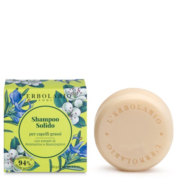 LINEA CAPELLI • SHAMPOO SOLIDO PER CAPELLI GRASSI | L'ERBOLARIO