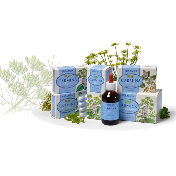 INTEGRATORE CARMINA DOL COMPRESSE | ERBAMEA