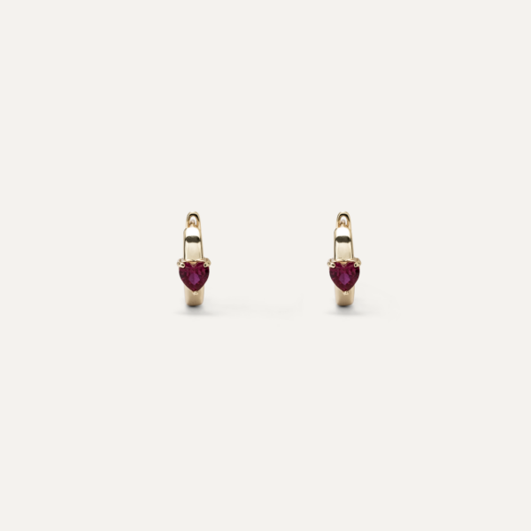 LIMITED EDITION • ORECCHINI A CERCHIO ROSA ORO | VERAMÉ GIOIELLI - immagine 2