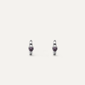 LIMITED EDITION • ORECCHINI A CERCHIO VIOLA | VERAMÉ GIOIELLI