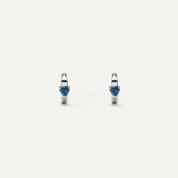 LIMITED EDITION • ORECCHINI A CERCHIO AZZURRA | VERAMÉ GIOIELLI - immagine 3