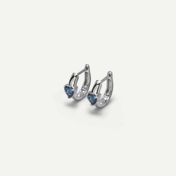 LIMITED EDITION • ORECCHINI A CERCHIO AZZURRA | VERAMÉ GIOIELLI