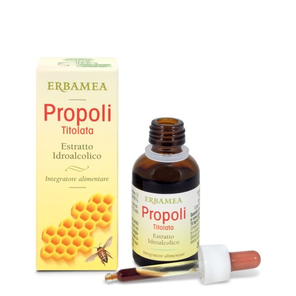 PROPOLI TITOLATA ESTRATTO IDROALCOLICO PROPOLI TITOLATA | ERBAMEA
