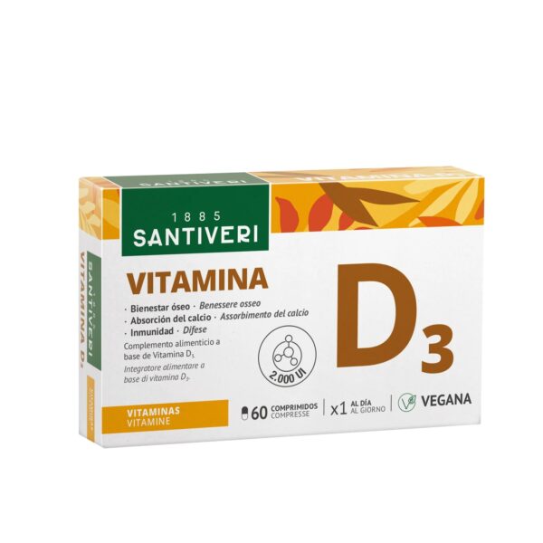 VITAMINA D3 2000 VEGETALE CPR 27GR. | SANTIVERI