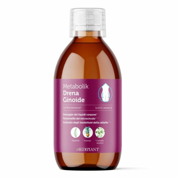 Linea Dimagrante • METABOLIK DRENA GINOIDE 500 ml GUSTO ANANAS | MEDIPLANT