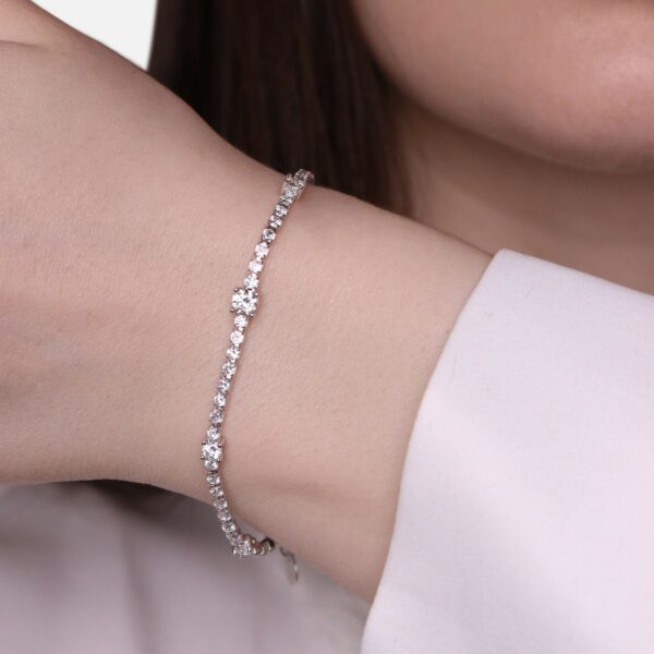 LINEA TENNIS • BRACCIALE TENNIS CAMILLA | VERAMÉ GIOIELLI - immagine 2