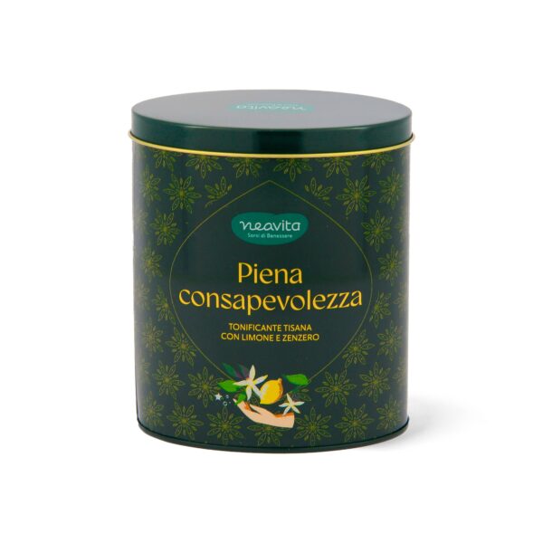 MINDFUL TEA • OVAL TIN PIENA CONSAPEVOLEZZA | NEAVITA