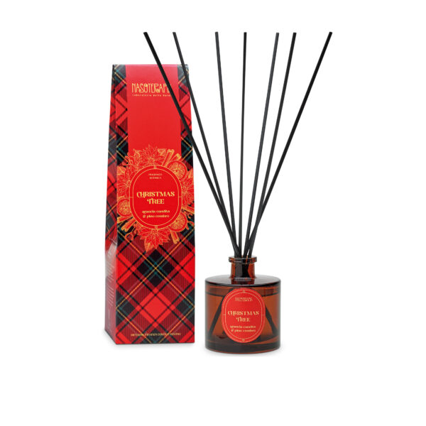 CHRISTMAS IS IN THE AIR • CHRISTMAS TREE DIFFUSORE CON BASTONCINI | NASOTERAPIA