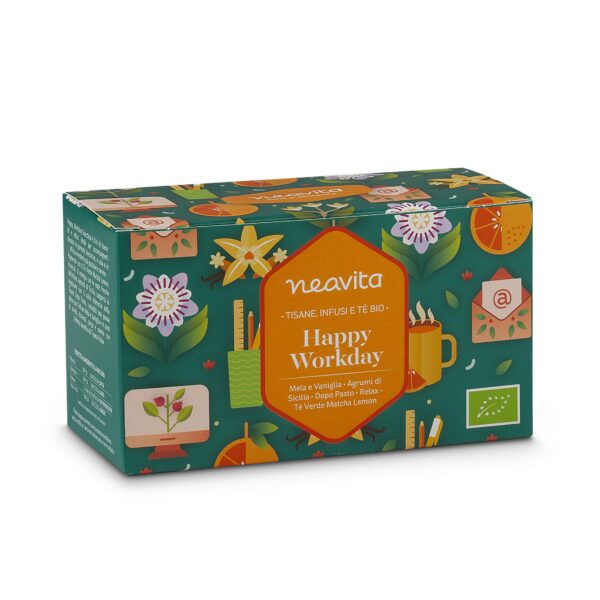 TISALIS • COFANETTO ASSORTITO HAPPY WORKDAY SELECTION BIO | NEAVITA