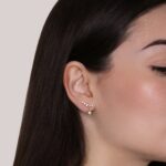 ORECCHINI A LOBO CON PENDENTE ELSA ORO | VERAMÉ GIOIELLI - immagine 4