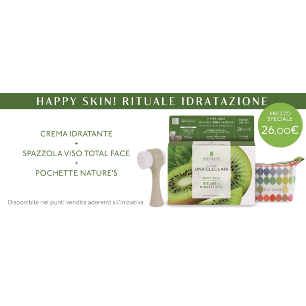 ACQUE UNICELLULARI • COFANETTO HAPPY SKIN! RITUALE IDRATAZIONE EDIZIONE LIMITATA | NATURE'S