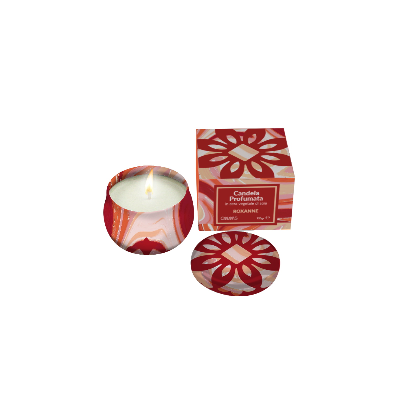 COLORS • CANDELA PROFUMATA 120 gr ROXANNE | EFAS
