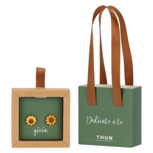 DEDICATO A TE • ORECCHINI PIN CON GIRASOLE | THUN