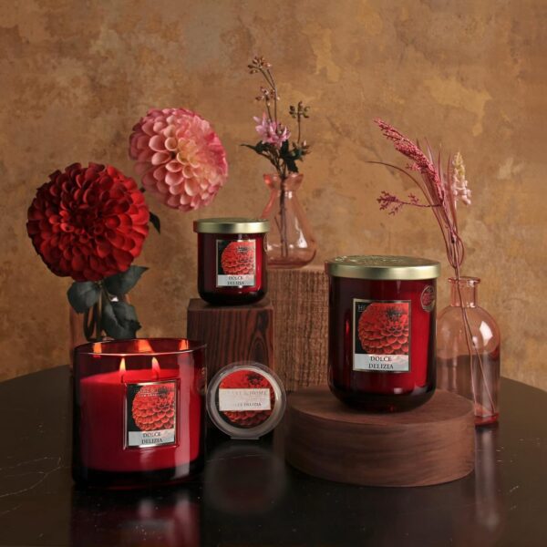 DOLCE DELIZIA • CANDELA TWIN ELLIPSE 220g | HEART & HOME - immagine 2