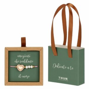 DEDICATO A TE • BRACCIALE CON CUORE ROSA | THUN