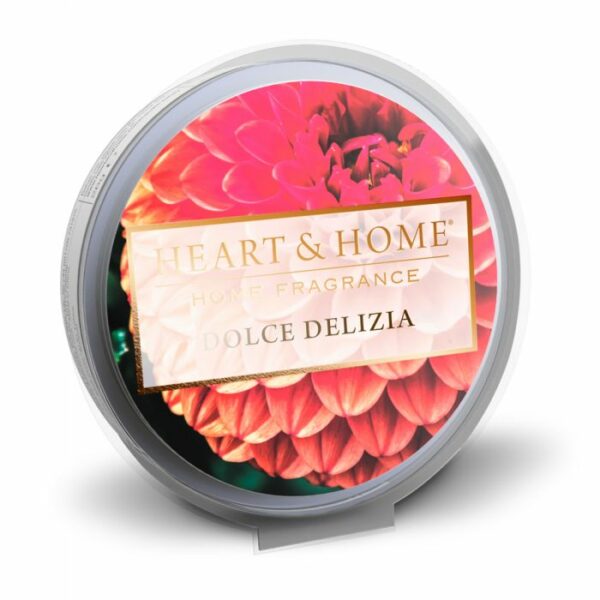 DOLCE DELIZIA • CIALDA IN CERA DI SOIA 26g | HEART & HOME