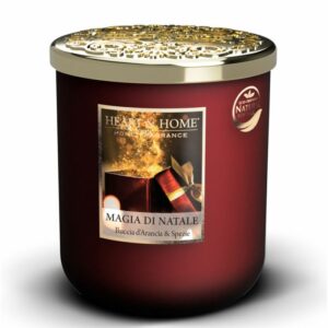 MAGIA DI NATALE • CANDELA IN GIARA 110g | HEART & HOME