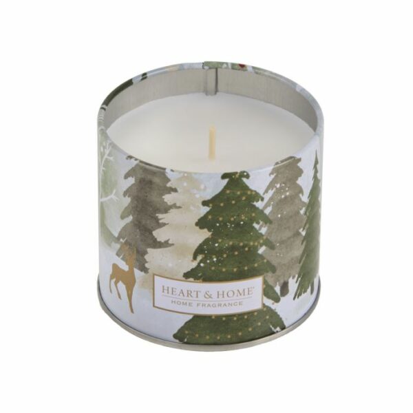 CHRISTMAS TREE • CANDELA IN GIARA 125g | HEART & HOME - immagine 2