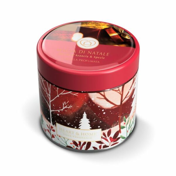 MAGIA DI NATALE • CANDELA IN GIARA 125g | HEART & HOME
