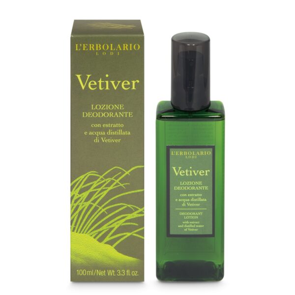 VETIVER • LOZIONE DEODORANTE | L'ERBOLARIO