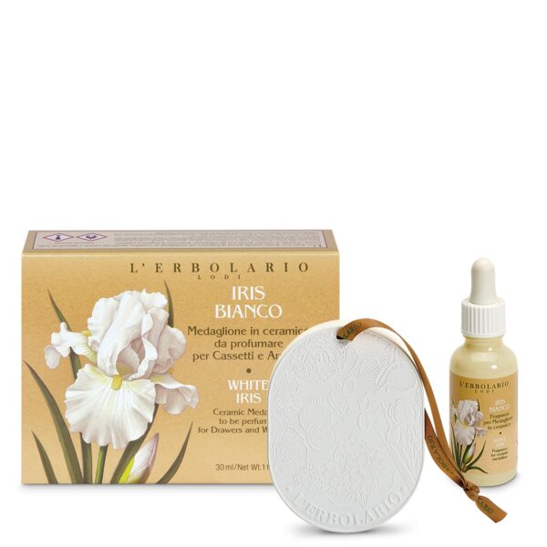 IRIS BIANCO • MEDAGLIONE PER CASSETTI E ARMADI | L'ERBOLARIO