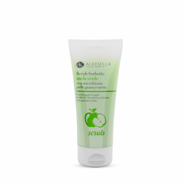 SCRUB SORBETTO ALLA MELA VERDE | ALKEMILLA