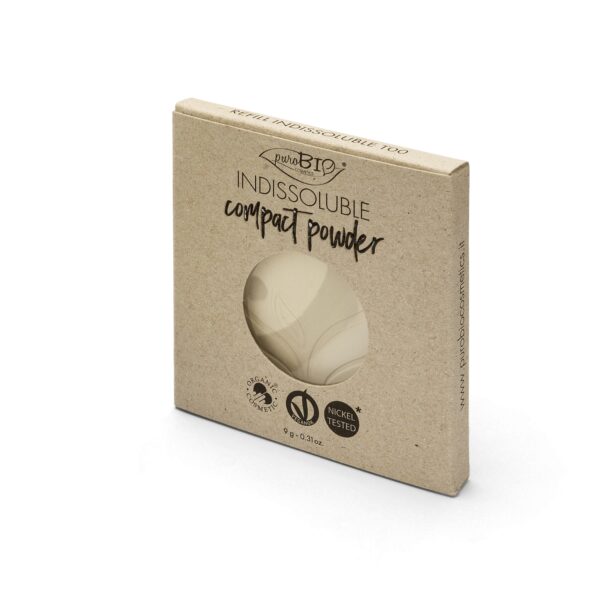 CIPRIA INDISSOLUBLE COMPACT POWDER T00 REFILL | PUROBIO COSMETICS