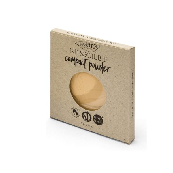 CIPRIA INDISSOLUBLE COMPACT POWDER T01 REFILL | PUROBIO COSMETICS