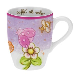 MUG VIOLA CON COCCINELLE | THUN