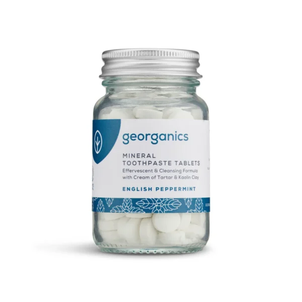 DENTIFRICIO IN COMPRESSE MINERALI MENTA PIPERITA INGLESE | GEORGANICS