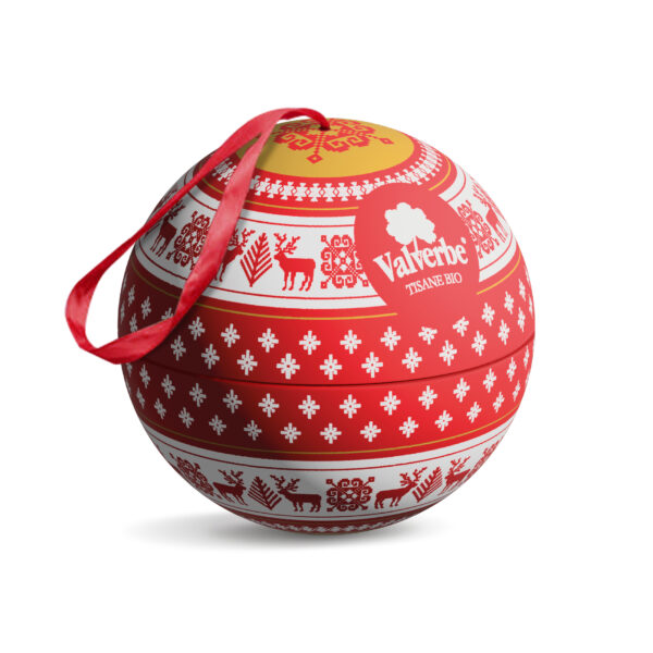 PALLINA DI NATALE CON TISANA DI NATALE BIO Vintage Edition | VALVERBE