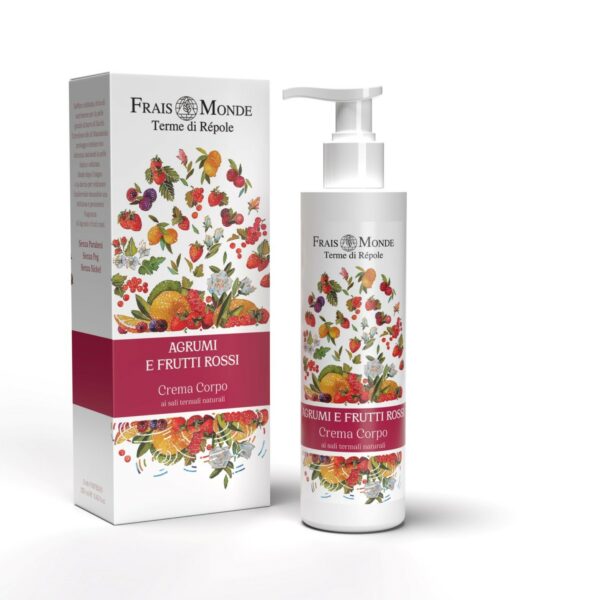 AGRUMI E FRUTTI ROSSI • CREMA CORPO 250 ml | FRAIS MONDE