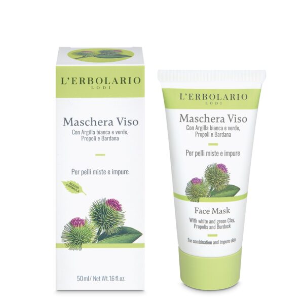 LINEA PELLI MISTE E IMPURE • MASCHERA VISO PER PELLI MISTE E IMPURE | L'ERBOLARIO