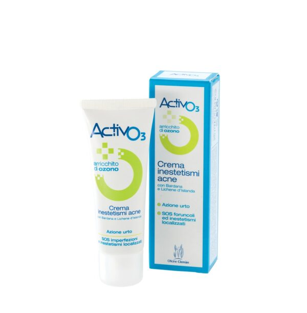 ACTIVO3 • CREMA INESTETISMI ACNE | OFICINE CLEMÀN