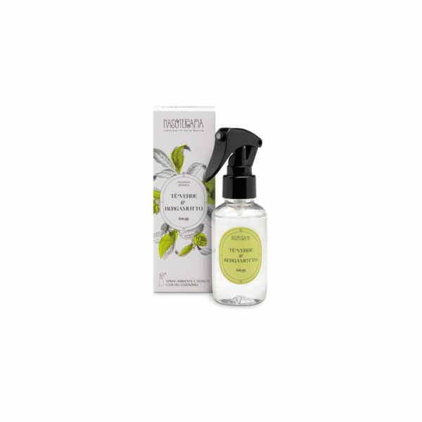 TÈ VERDE E BERGAMOTTO SPRAY AMBIENTE E TESSUTI | NASOTERAPIA