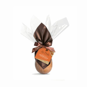LE GOLOSE  • ARACHIDE SALATA. MINI UOVO DI CIOCCOLATO BIANCO AL CARAMELLO. 80g | LA PERLA DI TORINO
