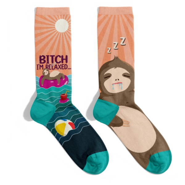 CALZINI BITCH I'M RELAXED / TAGLIA 35-38 | IRONIKS
