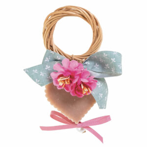 GHIRLANDA CON SAPONE PROFUMATO PRATO BEIGE | AMOREVOLE